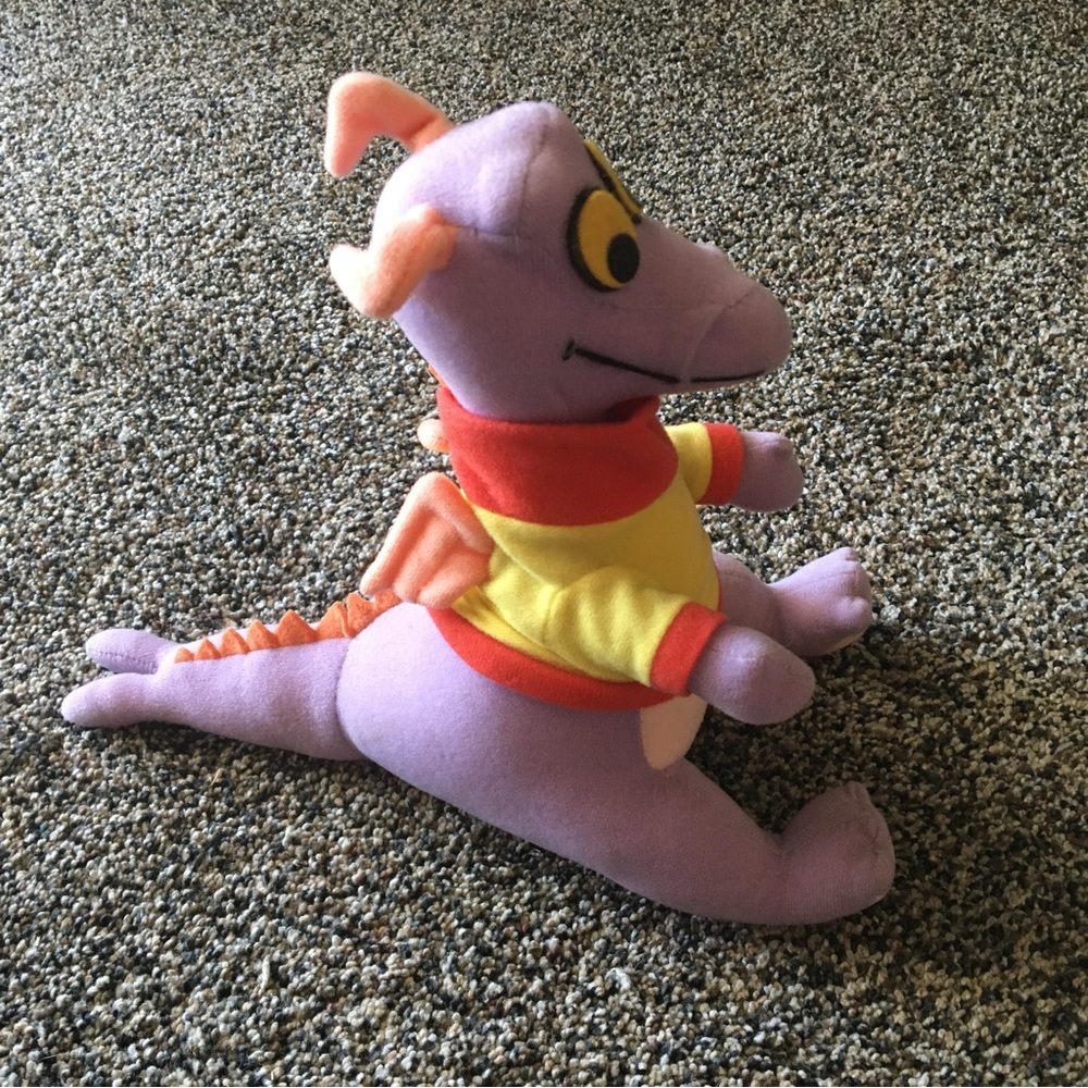 Vintage Figment plush dragon Disney - Picture 2 of 7